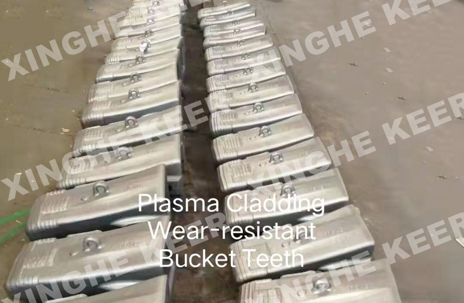 Plasma Cladding Wear-resistant Bucket Teeth